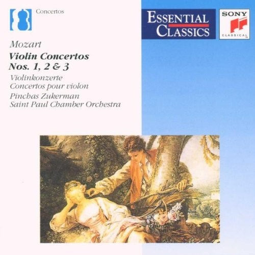 Mozart: Violin Concertos 1, 2 & 3 / Zukerman, St. Paul Co