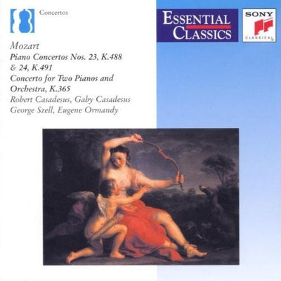 Mozart: Piano Concertos No 23 & 24, K 365 / Casadesus
