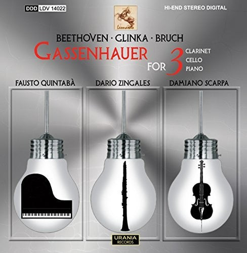 Beethoven, Glinka & Bruch: Gassenhauer for 3