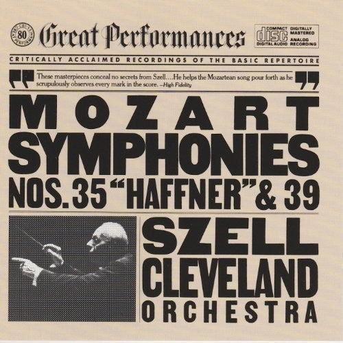 Mozart: Symphonies 35 & 39 / Szell, Cleveland Orchestra