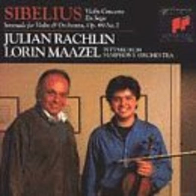 Sibelius: Violin Concerto, En Saga, Etc / Rachlin, Maazel