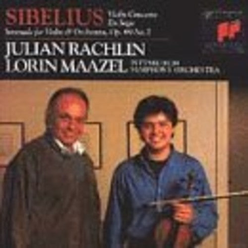 Sibelius: Violin Concerto, En Saga, Etc / Rachlin, Maazel