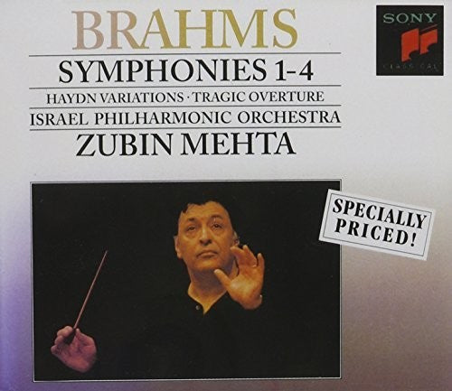 Brahms: Symphonies 1-4, Etc. / Mehta, Israel Philharmonic