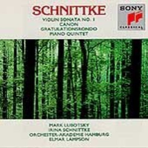 Schnittke: Violin Sonata No 1, Canon, Piano Quintet