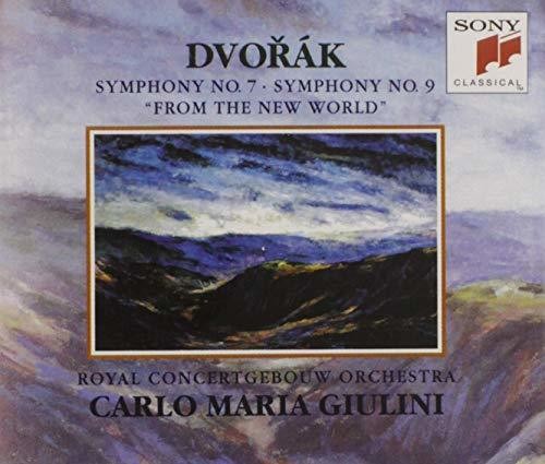 Dvorák: Symphonies No 7 & 9 / Giulini, Concertgebouw