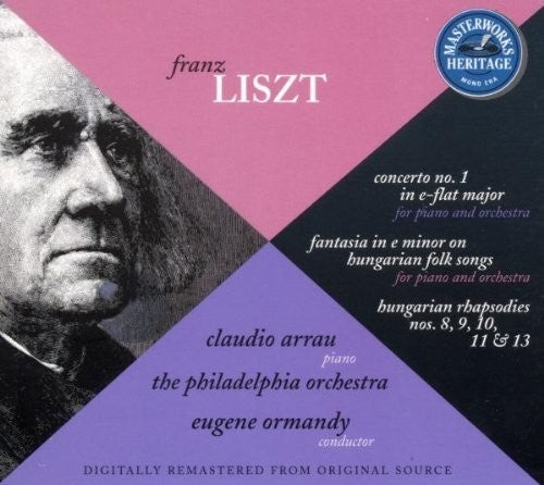 Liszt: Concerto No 1, Etc / Arrau, Ormandy