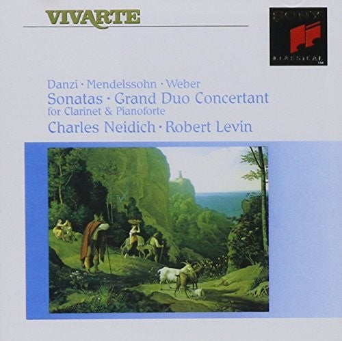 Danzi, Mendelssohn, Weber: Sonatas, Etc / Neidich, Levin