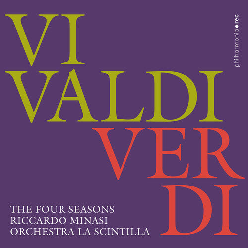 Vivaldi-Verdi: The Four Seasons / Minasi, Orchestra La Scintilla