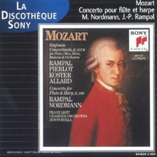 Mozart: Sinfonia Concertante, Concerto For Flute & Harp / Rampal