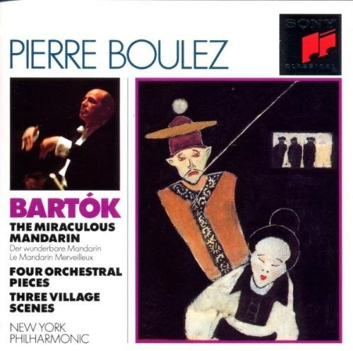 Bartok: Miraculous Mandarin, Pieces For Orchestra / Boulez, New York PO