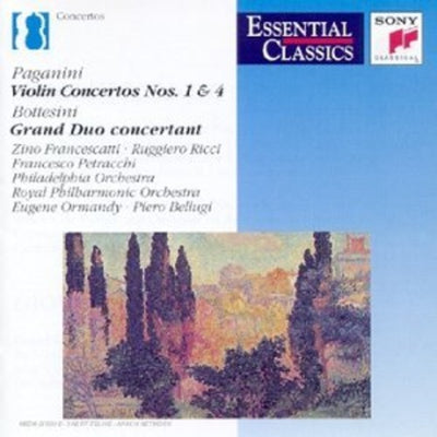 Paganini: Violin Concertos 1 & 4, Etc / Francescatti, Ricci