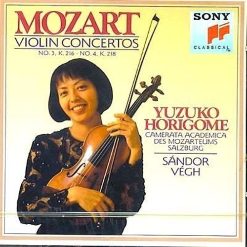 Mozart: Violin Concertos / Yuzuko Horigome, Sandor Vegh