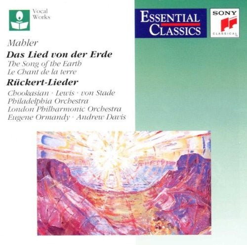 Mahler: Das Lied Von Der Erde, Lieder / Ormandy, Davis Et Al