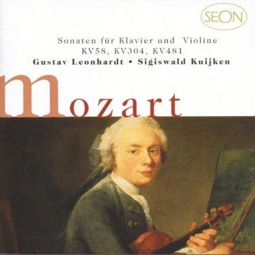 Mozart: Sonatas For Violin And Piano / Leonhardt, Kuijken