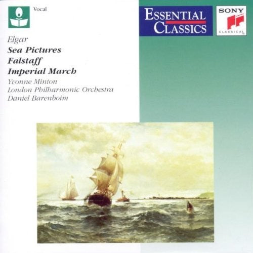 Elgar: Sea Pictures, Falstaff, Imperial March / Minton, Barenboim