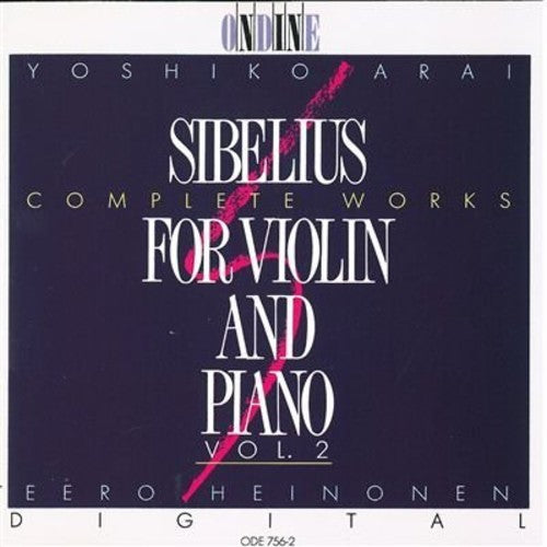 Sibelius: Complete Works For Violin and Piano, Vol. 2