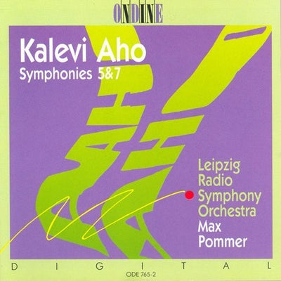 Aho: Symphony No 5 & 7 / Pommer, Leipzig Radio So