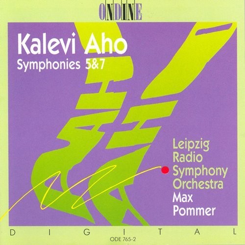 Aho: Symphony No 5 & 7 / Pommer, Leipzig Radio So