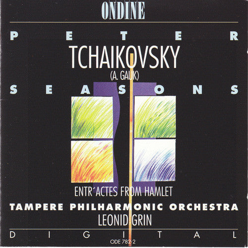 Tchaikovsky:  The Seasons / Grin, Tampere Philharmonic