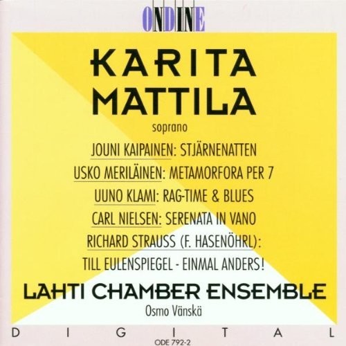 Karita Mattila Sings Soprano Arias / Vänskä, Lahti Chamber Ensemble