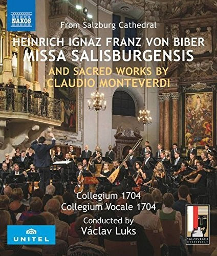 Biber: Missa Salisburgensis & Sacred Works by Monteverdi / Collegium 1704 [Blu-ray]