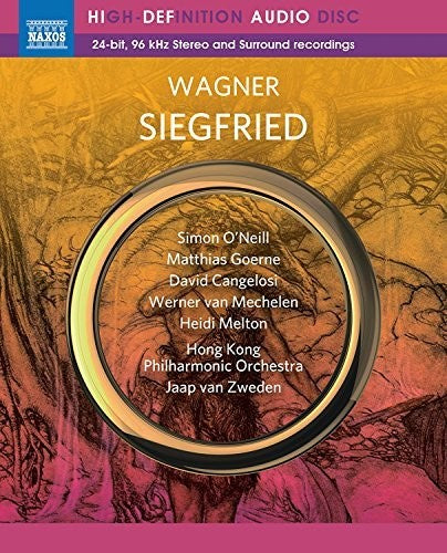 Wagner: Siegfried / Zweden, Hong Kong Philharmonic [Blu-ray Audio]