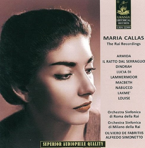CALLAS: RAI RECORDINGS