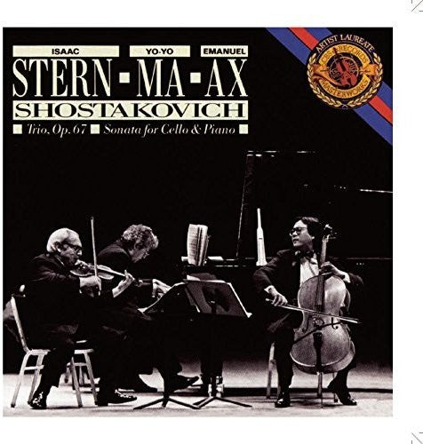 Shostakovich: Trio Op 67, Cello Sonata / Ax, Stern, Ma