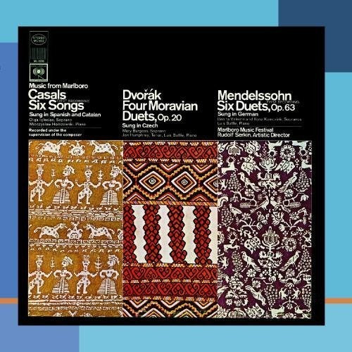 Music From Marlboro – Casals: Six Songs; Dvorak, Mendelssohn: Duets