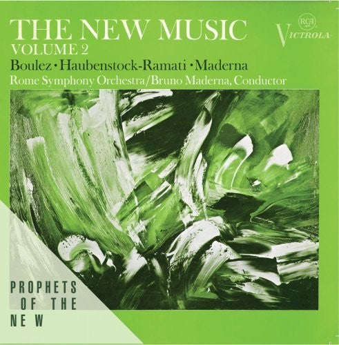 The New Music Vol 2 - Boulez, Haubenstock-Ramati, Maderna / Rome Symphony Orchestra