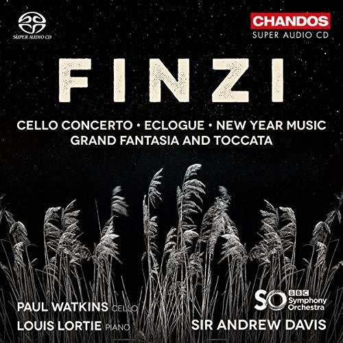 Finzi: Cello Concerto, Eclogue, New Year Music, Etc / Lortie, Watkins, Davis, BBC Symphony