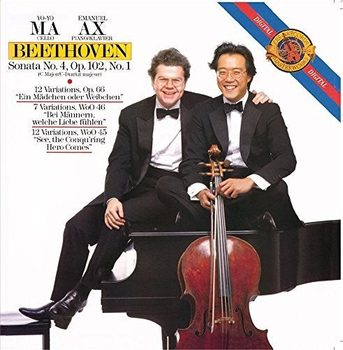 Beethoven: Cello Sonata no 4, Variations / Yo-Yo Ma, Emanuel Ax