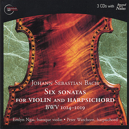 Bach: Six Sonatas For Violin & Harpsichord / Ngai, Watchorn