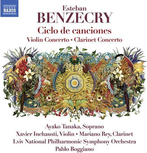 Benzecry: Ciclo de canciones, Violin & Clarinet Concertos / Boggiano, Lviv National Philarmonic