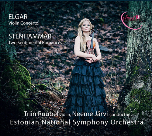 Elgar: Violin Concerto - Stenhammar: Two Sentimental Romances / Ruubel, Jarvi, Estonian National Symphony
