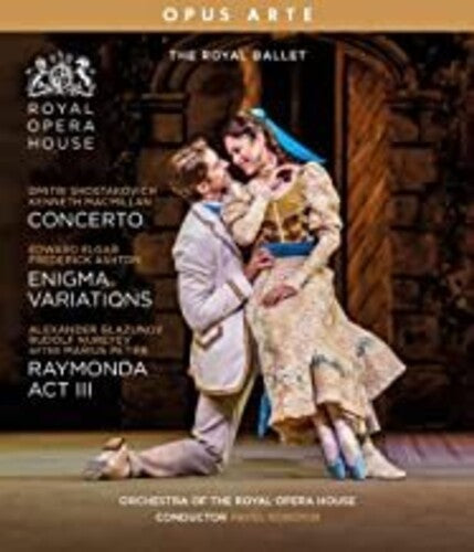 MacMillan: Concerto - Ashton: Enigma Variations - Nureyev: Raymonda, Act III / Sorokin, Royal Opera House Orchestra [Blu-ray]