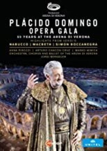 Placido Domingo: Opera Gala - 50 Years at the Arena di Verona [CD & DVD]