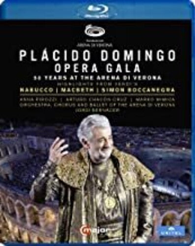 Placido Domingo: Opera Gala - 50 Years at the Arena di Verona [Blu-ray]