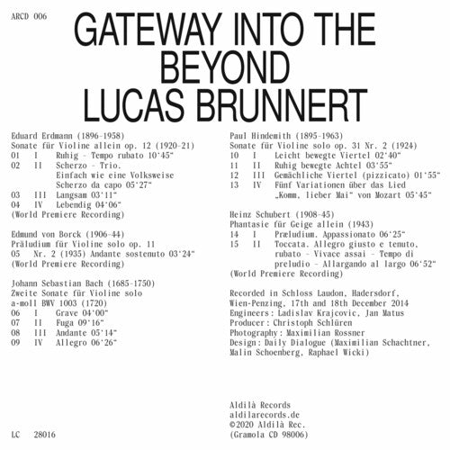 Gateway Into the Beyond / Brunnert