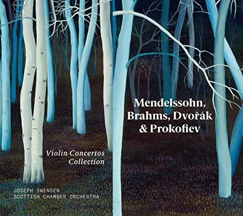 Mendelssohn, Brahms, Dvorak & Prokofiev - Violin Concertos Collection / Swensen, SCO