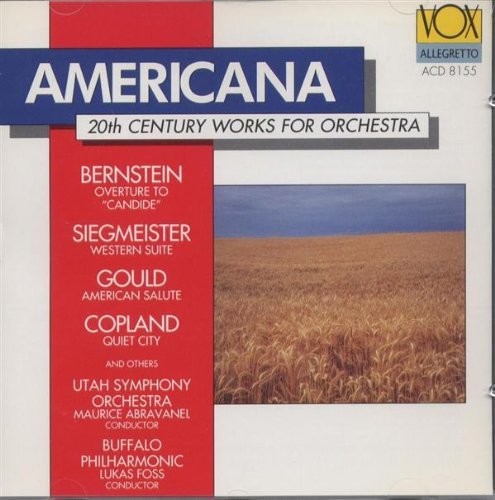 Americana - 20th Century Works For Orchestra