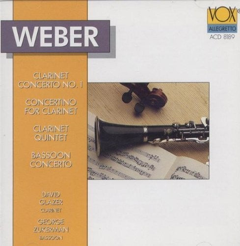 Weber: Clarinet Concerto No. 1, Clarinet Concertino, Clarine