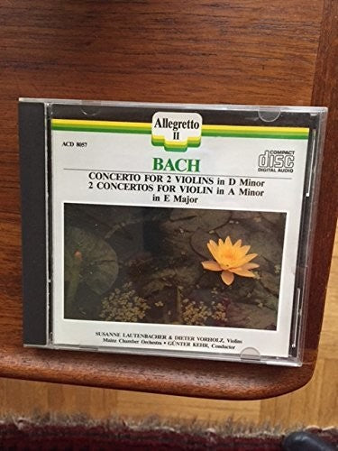 Bach: Violin Concertos, Concerto For 2 Violins /Lautenbacher