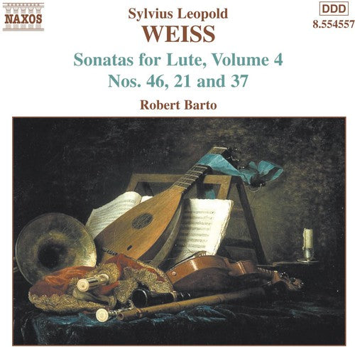 Weiss: Sonatas For Lute Vol 4 / Robert Barto