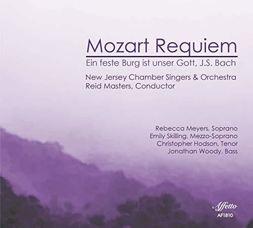 Mozart: Requiem - Bach: Ein feste Burg / Masters, New Jersey Chamber Singers & Orchestra