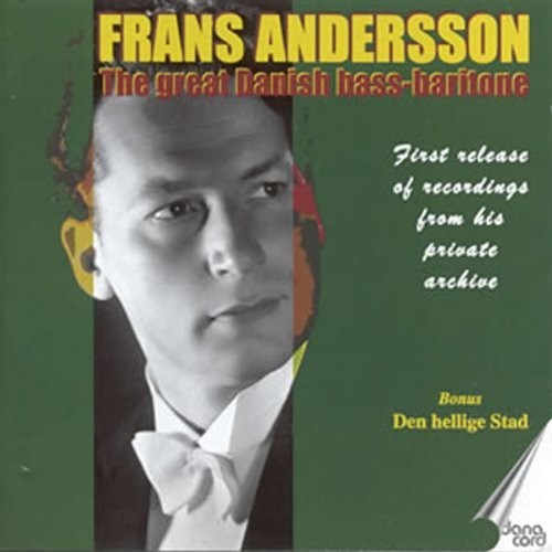 Opera Arias (Bass-Baritone): Andersson, Frans - LEONCAVALLO,