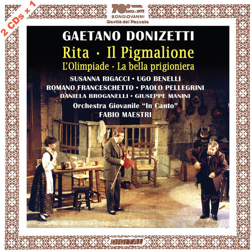 Donizetti: Rita, Il Pigmalione, L'Olimpiade & La bell prigioniera / Maestri, Orchestra Giovanile "In Canto"