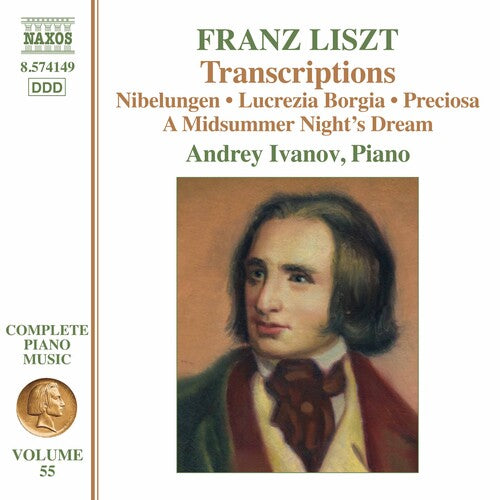 Liszt: Transcriptions - Complete Piano Music Vol. 55 / Andrey Ivanov