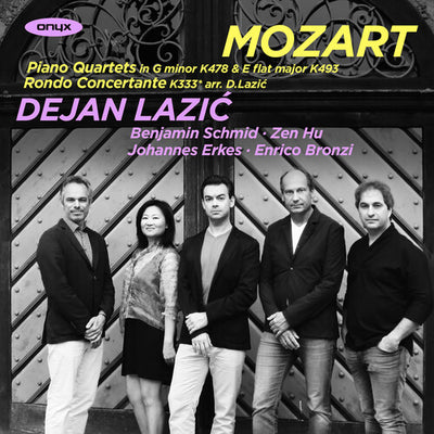 Mozart: Piano Quartets Nos. 1 & 2 / Lazic, Schmid, Hu, Erkes, Bronzi