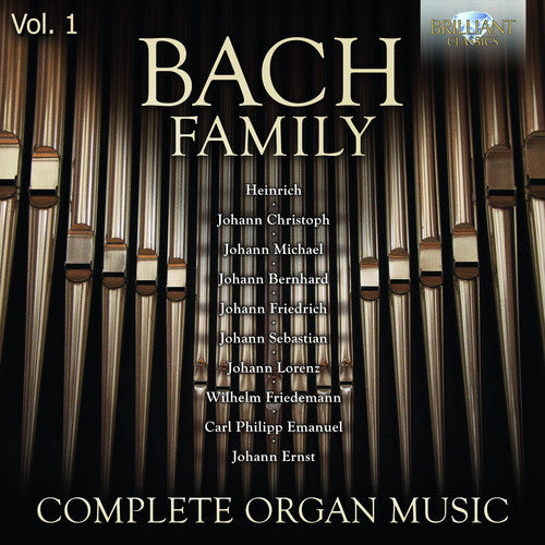 Bach Family: Complete Organ Music, Vol. 1 / Molardi